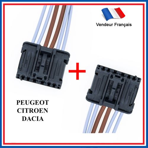 Lot 2 Prise Faisceau Feux Arrière Citroën C4 Picasso I C4 Grand Picasso Ii C4 Cactus C5 Iii Ds3