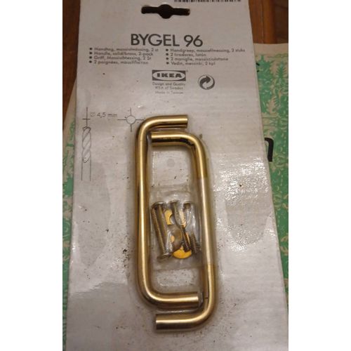 Poignees Laiton Ikea Bygel 96