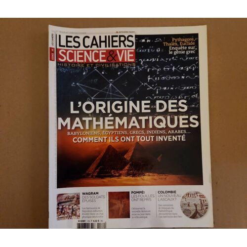 Les Cahiers De Science & Vie N° 179, Juillet 2018