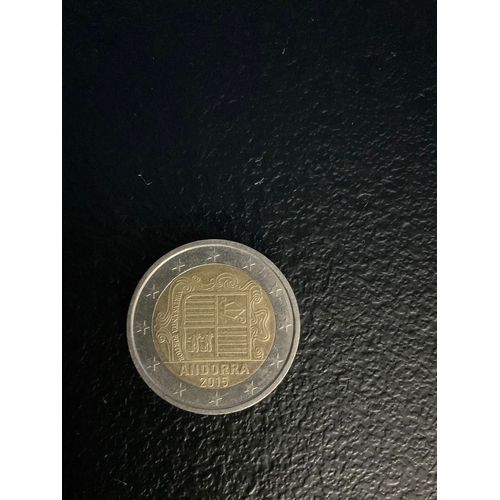 2 Euros Andorre Armoiries 2015 
