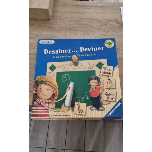 Jeu En Bois "Dessinez...Devinez" Ravensburger