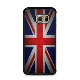Coque De Téléphone Pour Samsung Galaxy S6 Drapeau Anglais Angleterre God Save The Queen Ref 296