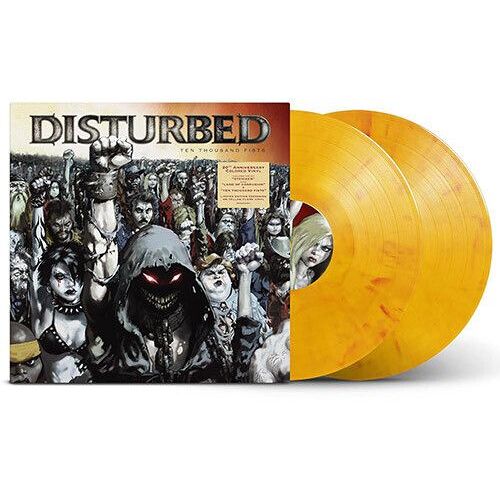Disturbed - Ten Thousand Fists (Yellow Flame 2lp) [Vinyl Lp] Colored Vinyl, Yellow