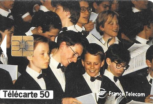 Télécarte France Telecom / Maîtrise Des Hauts-De-Seine (Choeur D'enfants De L'opéra National De Paris)