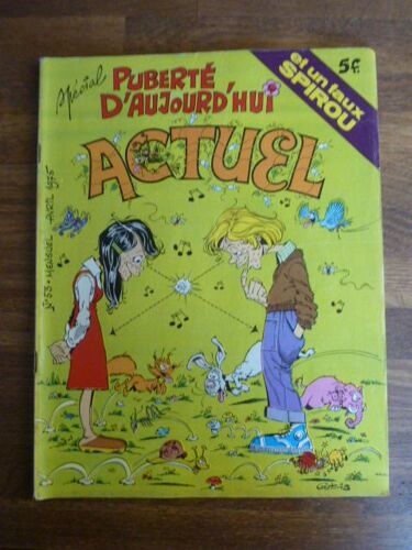 Actuel  53 De Avril 1975 Spécial Puberté D'Aujourd'Hui