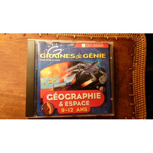Cd Rom Graines De Génie - Géographie & Espace 9-12 Ans