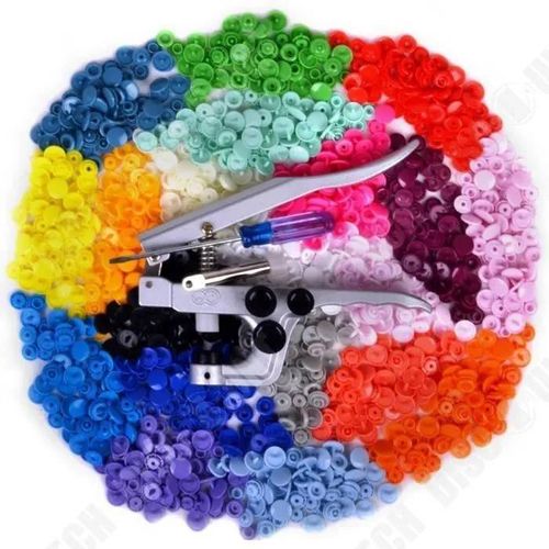 Td® Kit De Boutons Coutures Multi Couleurs 300 Pièces Plusieurs Tailles Travail Couture Coudre Boutons Vêtements Colorées Style