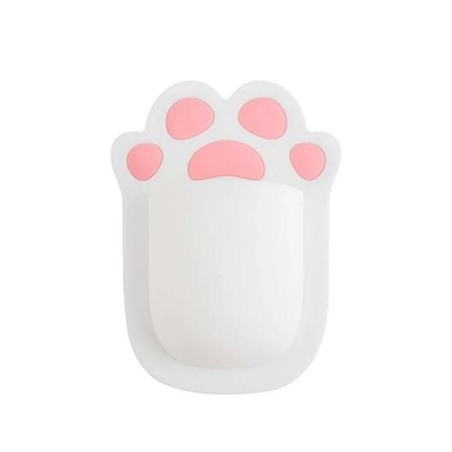 Étagère Murale En Silicone Pour Articles De Toilette-Conception Patte De Chat,Installation Facile Patte De Chat