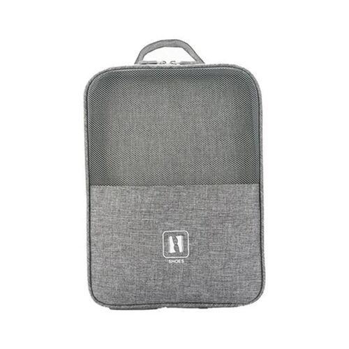Sac de rangement pour chaussures de voyage multifonctionnel-Portable Multicouche Grey Box Grey