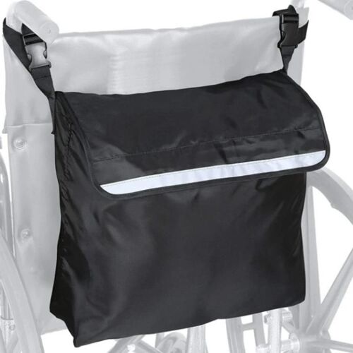 Sac De Rangement Pour Accoudoir D'accoudoir Pour Fauteuil Roulant Électrique D'extérieur-18x16x8 Pouces,