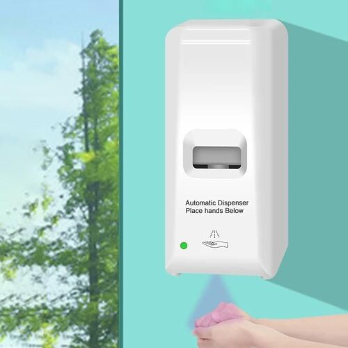 Distributeur automatique de désinfectant à alcool sans contact-1000ml,capteur infrarouge