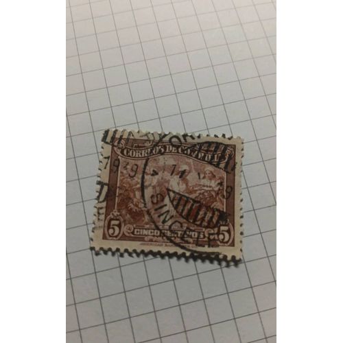 Timbre 1934 Colombie Colombia Ref T31