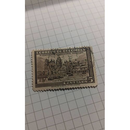 Timbre 1948 Colombie Colombia Architecture Ref T31