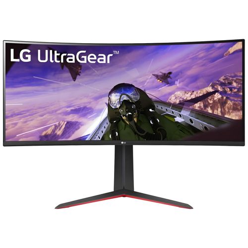 LG UltraGear 34GP63AP-B - Écran LED - incurvé - 34" - 3440 x 1440 UWQHD @ 160 Hz - VA - 300 cd/m² - 3000:1 - HDR10 - 1 ms - 2xHDMI, DisplayPort - haut-parleurs