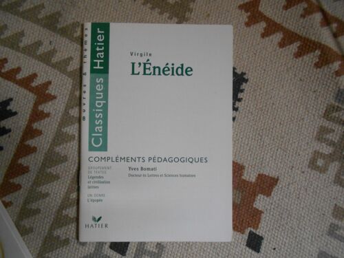 Classiques Hatier / Oeuvres Et Thèmes: L'enéide + Livret " Compléments Pédagogiques "