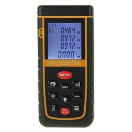 Télémètre laser-1,9"" LCD,portée 60m,portable avec bulle de niveau-