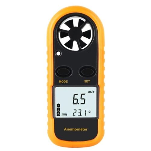 Anémomètre GM816-Compteur de vitesse du vent numérique avec écran LCD |