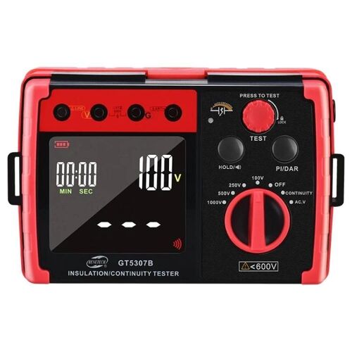 Testeur de résistance d'isolement-LCD numérique,1000V,GT5307B par