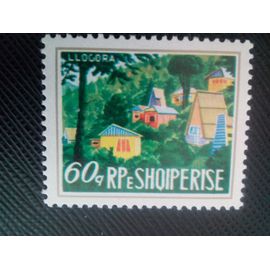 Timbre Albanie Y T 1501 Complexe Hôtelier, Llogara 1974 ( 120208 )