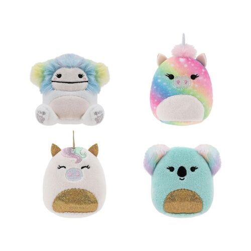 - Squishville Mini Squishmallows - Pack 4 Peluches Cheer Squad 5 Cm