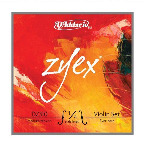 D'addario Dz310 1/4m - Jeu De Cordes Violon Zyex, Manche 1/4, Medium