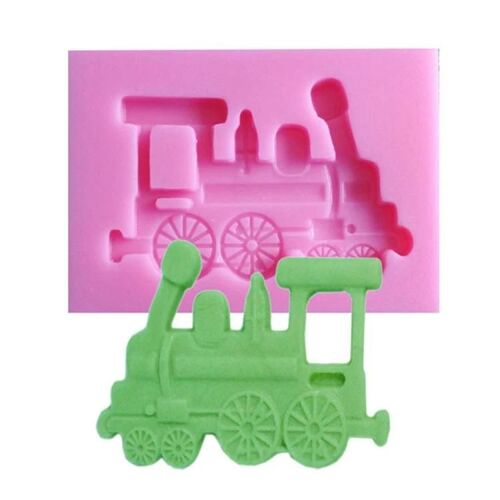 Classic Car Train Silicone Fondant Gâteau Moule Cuisson Outils De Décoration Rose