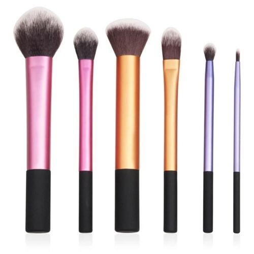 Set De Pinceaux De Maquillage-3 Pinceaux Cosmétiques Pour Fard À Paupières,Fond De Teint,Fard À Joues- 