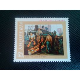 Timbre Albanie Y T 1163 Aciérie De Çlirim Ceka 1969 ( 120208 )