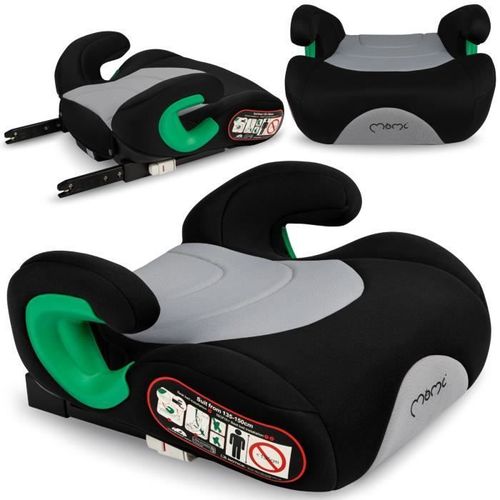 Siège Auto Rehausseur Ceinturé Momi Venko ? I-Size 135-150cm R129 ? Isofix ? Gris