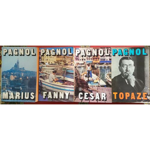 Marius, Fanny, César. Topaze De Marcel Pagnol Editions Le Livre De Poche