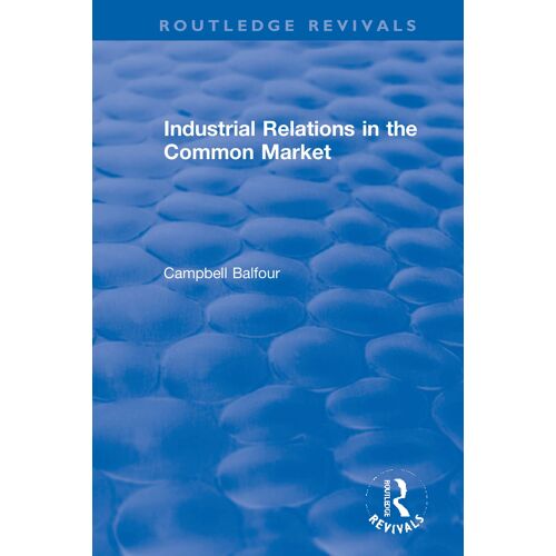 Industrial Relations In The Common Market