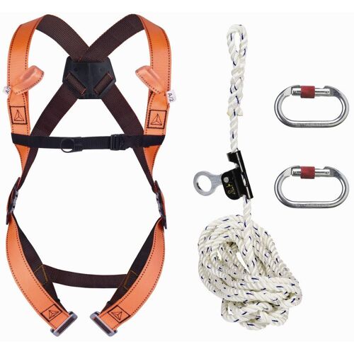 Kit antichute toiture Delta Plus ELARA170XX taille XL/XXL orange