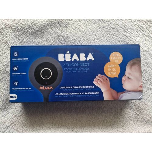 Béaba - Ecoute Bébé Vidéo Connecté Téléphone Et Wifi Bleu Nuit - Zen Connect