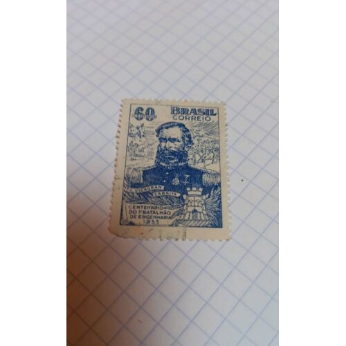 Timbre Brésil Brasil 60 1955 Ref T30