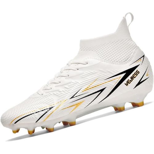 Kalanka-Wejess Chaussures De Football, Homme Professionnel Chaussures De Futsal,Confort Suprême Avec Tissu Respirant, Design Moderne Pour Propulser Votre Vitesse Sur Terrain Vert