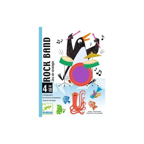 Jeu De Stratégie - Djeco - Rock Band - 4 Ans - Coloris Unique