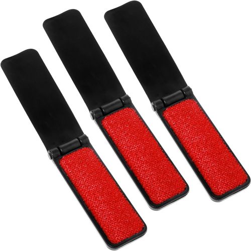 ytseazn-Lot De 3 Brosses À Peluches Pliables Pour Vêtements,Mini Brosse Anti-Peluches De Voyage,Brosse Réutilisable En Velours,Brosse Anti-Peluches,Brosse Anti-Peluches,Brosse Pour Enlever Les Poils