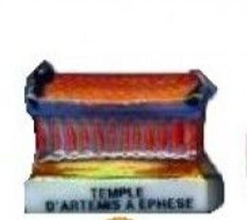 Fève Le Temple D'Artemis À Ephese. Série Les 7 Merveilles Du Monde. 1994