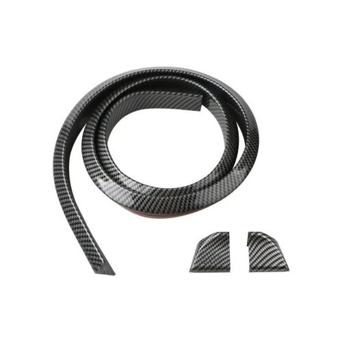 Aile Arrière De Voiture Universelle-4,5 Cm En Fibre De Carbone Finition Noire