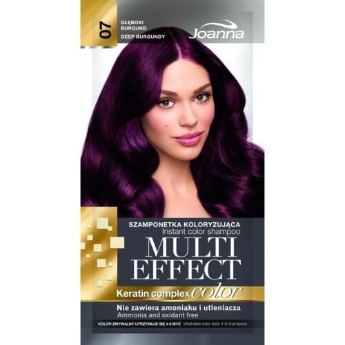 Multi Effect Szamponetka Koloryzuj?Ca 07 G??Boki Burgund 35g 