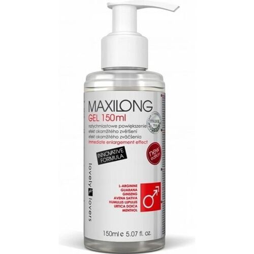 Maxilong - Gel Qui Agrandit Instantanément Le Pénis 150 Ml