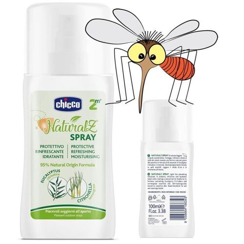 Chicco spray anti-moustique contre 2mc 100ml,