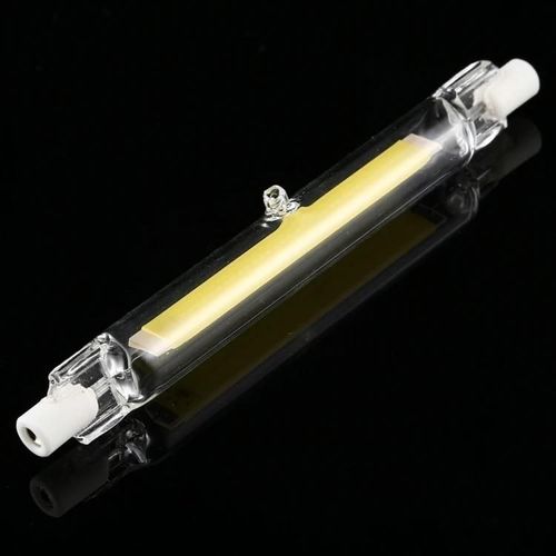 Ampoule Led Cob-R7s 15w 220v 189mm Remplacement Du Tube En Verre,Lumière Blanche