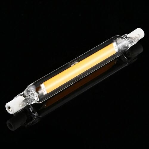 Ampoule Led R7s-220v 13w 118mm Cob Tube Verre Lampe Halogène De Remplacement