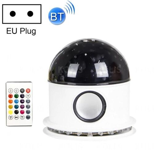 Lampe De Projection Led Bluetooth Starry Sky-Télécommande,Prise Ue
