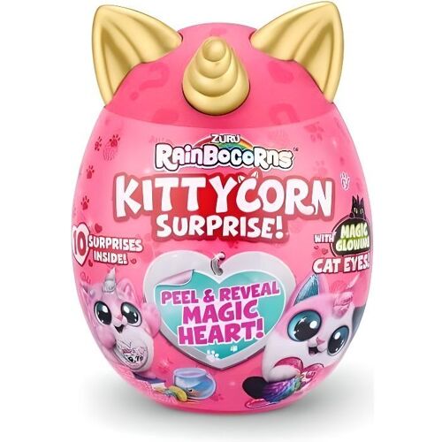 Zuru - Rainbocorns - Kittycorn Surprise - ?Uf Surprise Peluche Chaton