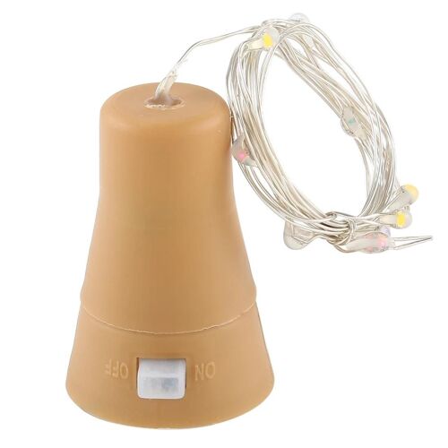 Guirlandes Lumineuses À Énergie Solaire-1m De Fil De Cuivre Avec 10 Leds,Lampe De Fée