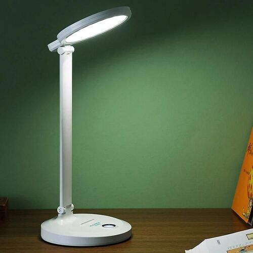 Lampe De Bureau Led-Pliable,Protection Oculaire,Alimentation Par Usb,