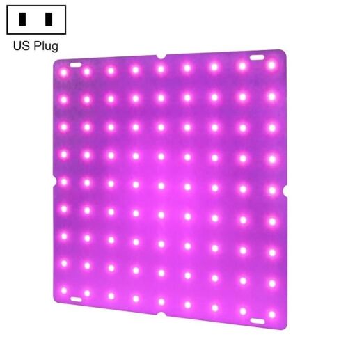 Lampe De Croissance Des Plantes Led-25w Quantum Board,81 Perles,Prise Us (Rose Violet)