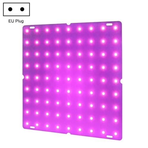 Lampe De Croissance Végétale Led-25w Quantum Board,81 Perles,Prise Ue (Rose Violet)